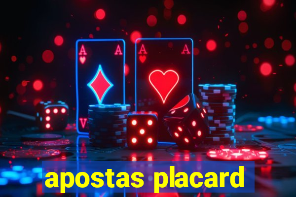 apostas placard